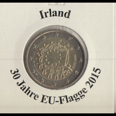 Irland 2015 EU-Flagge