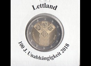 Lettland 2018 Unabhängigkeit