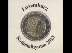 Luxemburg 2013 Nationalhymne
