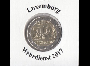Luxemburg 2017 Wehrdienst