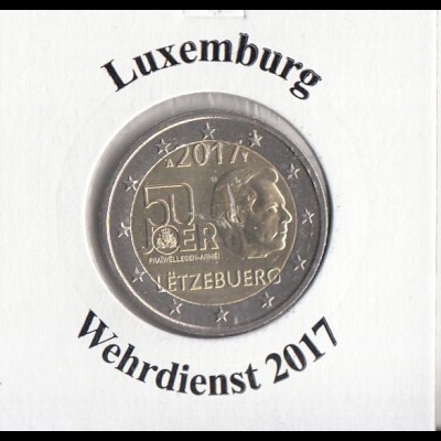 Luxemburg 2017 Wehrdienst
