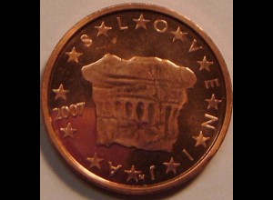 Slowenien 2 Eurocent 2007