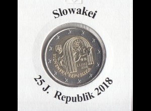 Slowakei 2018 25 Jahre Republik