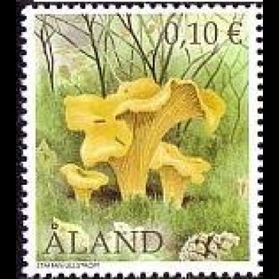 Aland Mi.Nr. 214 Einheimische Pilze Pfifferling (0,10)