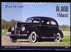 Aland Mi.Nr. 248 Klassische Automobile, Ford V 8 (1. Kl.)