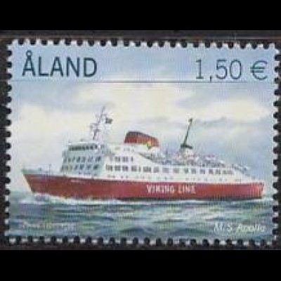 Aland Mi.Nr. 338 Fährschiff "Apollo" (1,50)