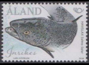 Aland MiNr. 452 NORDEN, Fische, Atlantischer Lachs (-)