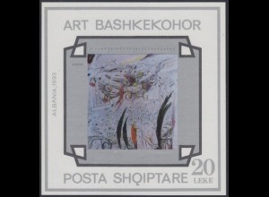 Albanien Mi.Nr. Block 98 Europa 93, Zeitgenöss.Kunst, Gemälde v.Ahmeti-Peizah