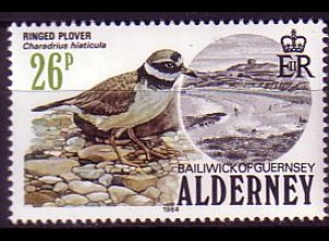 Alderney Mi.Nr. 15 Sandregenfeifer (26)
