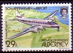 Alderney Mi.Nr. 20 De Havilland D. J. 114 Heron (29)