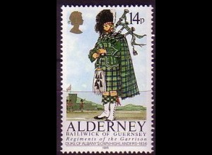 Alderney Mi.Nr. 24 Soldat des Duke of Albany´s Own Highlanders (1856) (14)