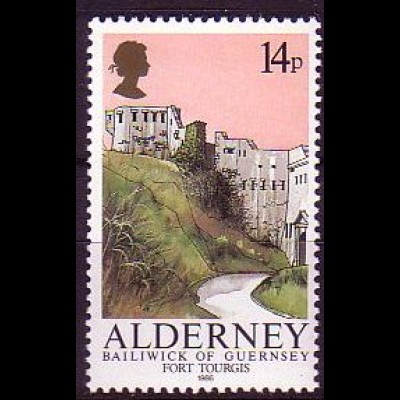 Alderney Mi.Nr. 29 Fort Tourgis (14)
