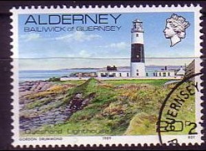 Alderney Mi.Nr. 42 Leuchtturm: Quesnard (20)