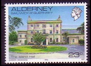 Alderney Mi.Nr. 54 Island Hall (23)