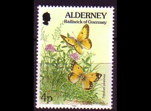 Alderney Mi.Nr. 68 A Postillon, Wiesenklee (4)