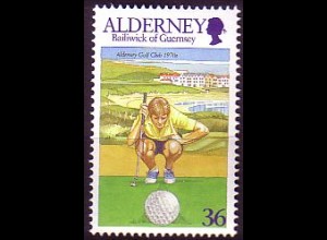 Alderney Mi.Nr. 175 Golfclub von Alderney (36)
