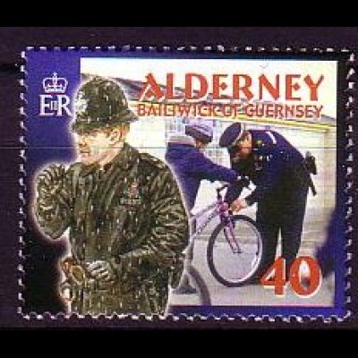Alderney Mi.Nr. 221 Fahrradkontorlle (40)