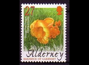 Alderney Mi.Nr. 225 Gemeiner Orange-Becherling (27)