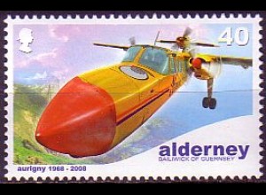Alderney Mi.Nr. 340 Aurigny Air Service, Britten Norman BN-2A Trislander (40)
