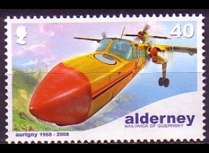 Alderney Mi.Nr. 340 Aurigny Air Service, Britten Norman BN-2A Trislander (40)