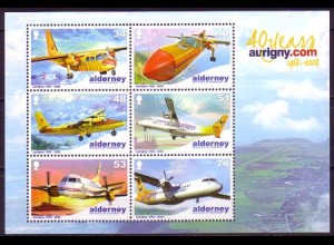 Alderney Mi.Nr. Block 22 Aurigny Air Service, Flugzeuge