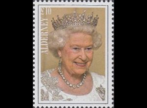 Alderney Mi.Nr. 538 Königin Elisabeth II, 63Jahre Regentschaft (10)