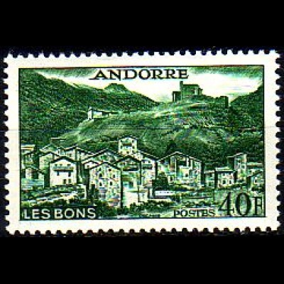 Andorra frz. Mi.Nr. 155 Freim. Lens Bons (40)
