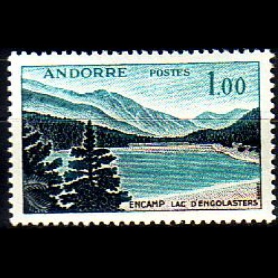 Andorra frz. Mi.Nr. 174 Freim. Engolasters-See (1)