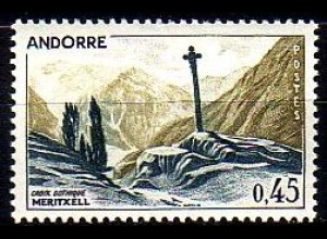 Andorra frz. Mi.Nr. 224 Freim. Kreuz von Meritxell (0,45)