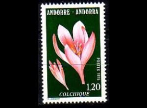 Andorra frz. Mi.Nr. 268 Blumen, Herbstzeitlose (1,20)