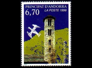 Andorra frz. Mi.Nr. 504 Tourismus, Kirche von Sante Coloma (6,70)