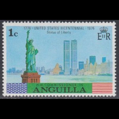 Anguilla Mi.Nr. 217A 200J.USA-Unabhängigkeit, Freiheitsstatue New York (1)