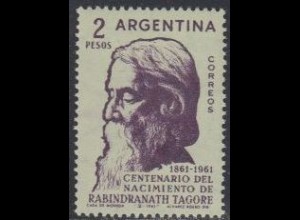 Argentinien Mi.Nr. 778 100.Geburtstag Rabindranath Tagore (2)
