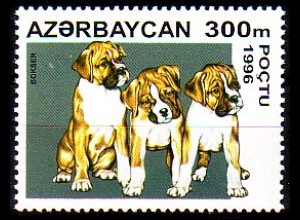 Aserbaidschan Mi.Nr. 310 Hundewelpen, Boxer (300)