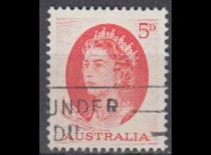 Australien Mi.Nr. 330A Freim. Königin Elisabeth II, vierseitig gez. (5)