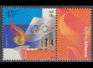 Australien Mi.Nr. 1971 Olympische Sommerspiele Sydney, Akropolis Athen (45)