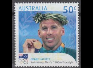 Australien Mi.Nr. 2344 Olympiasieger Hacket, 1500 m Freistil (50)