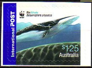 Australien Mi.Nr. 2683 Weltweiter Naturschutz, Finnwal, skl. (50)