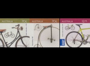 Australien MiNr. 4388-90 Fahräder, skl (3 Werte)