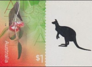 Australien MiNr. 4458BD Grußmarke, Eukalyptus, skl (1)