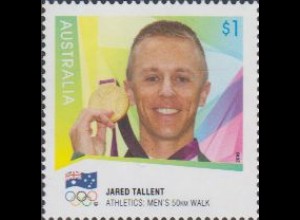Australien MiNr. 4515 Olympia 2012, Jared Tallent, Sieger 50 km Gehen (1)