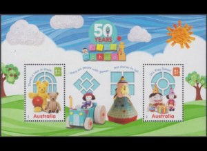 Australien MiNr. Block 347 Kinder-Fernsehsendung Play School