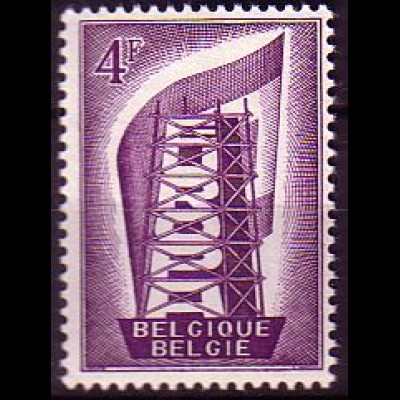 Belgien Mi.Nr. 1044 Europa 1956 (4)