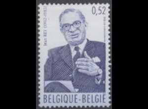 Belgien Mi.Nr. 3147 Jean Rey, Politiker (0,52)