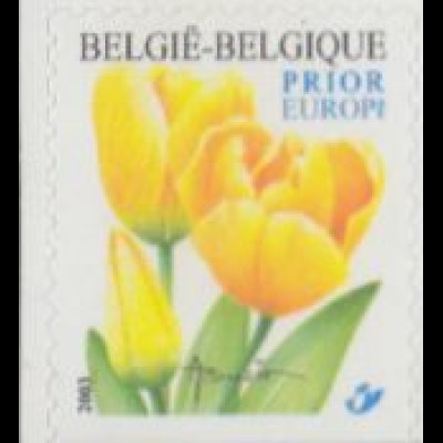 Belgien Mi.Nr. 3272Du Freim. Blumen, Tulpe Golden Apeldoorn, skl (-)