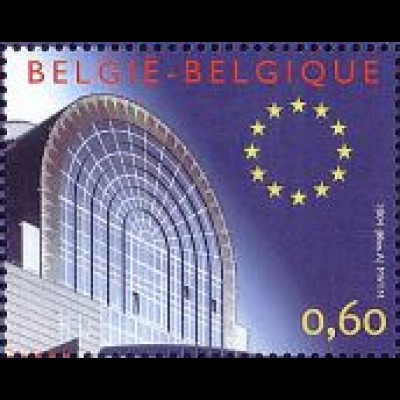 Belgien Mi.Nr. 3305 Erweiterung der EU: EU-Gebäude, Brüssel (0,50)