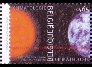 Belgien Mi.Nr. 3328 Klimatologie: Sonne und Erde (0,65)