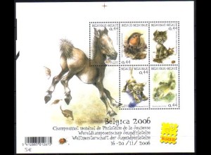 Belgien Mi.Nr. Block 100 Briefmarkenausstellung BELGICA '06, Brüssel