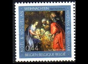 Belgien Mi.Nr. 3382 Weihnachten, Peter Paul Rubens, Anbetung der Könige (0,44)