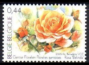 Belgien Mi.Nr. 3431 Rosenzüchtungen, Belinda (0,44)